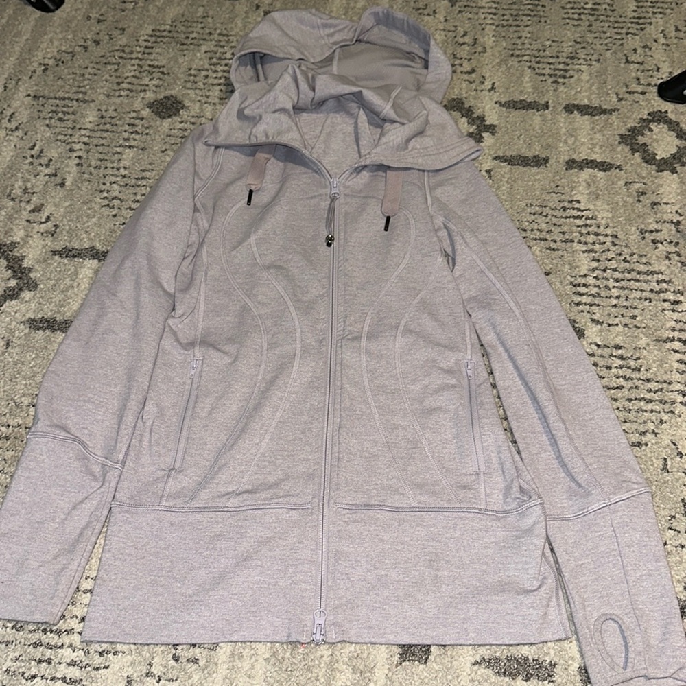 Lululemon In Stride Jacket Heathered Lavender‎ size 4